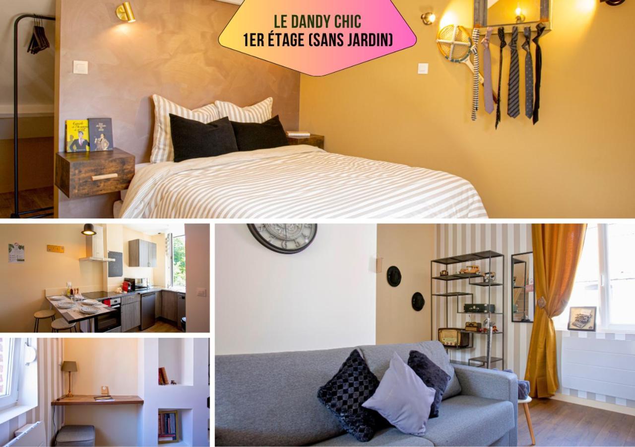 Ideal Pro & Couple - 2 Logements Theme Boho Chic Rdc & Dandy 1Er Etage - Quartier Calme - Jardin - Wifi Hd - Smart Tv - Parking Gratuit - Proche Centre & Transports - Ask Home Valenciennes Zewnętrze zdjęcie