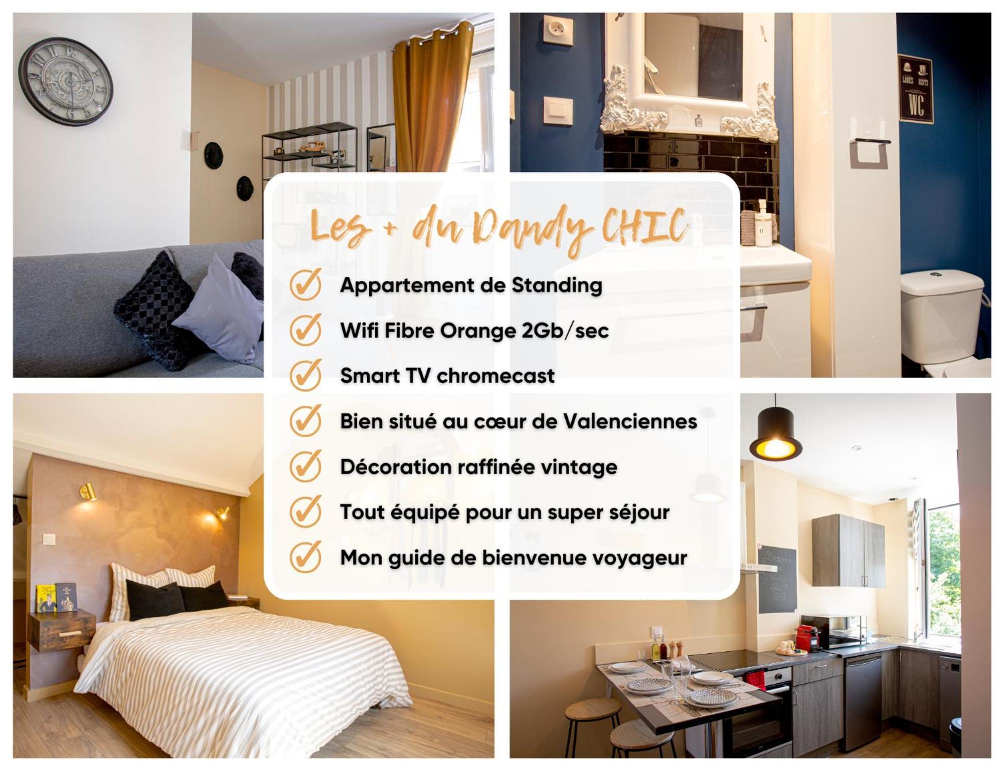 Ideal Pro & Couple - 2 Logements Theme Boho Chic Rdc & Dandy 1Er Etage - Quartier Calme - Jardin - Wifi Hd - Smart Tv - Parking Gratuit - Proche Centre & Transports - Ask Home Valenciennes Zewnętrze zdjęcie